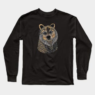 Grizzly Bear Totem Animal Long Sleeve T-Shirt